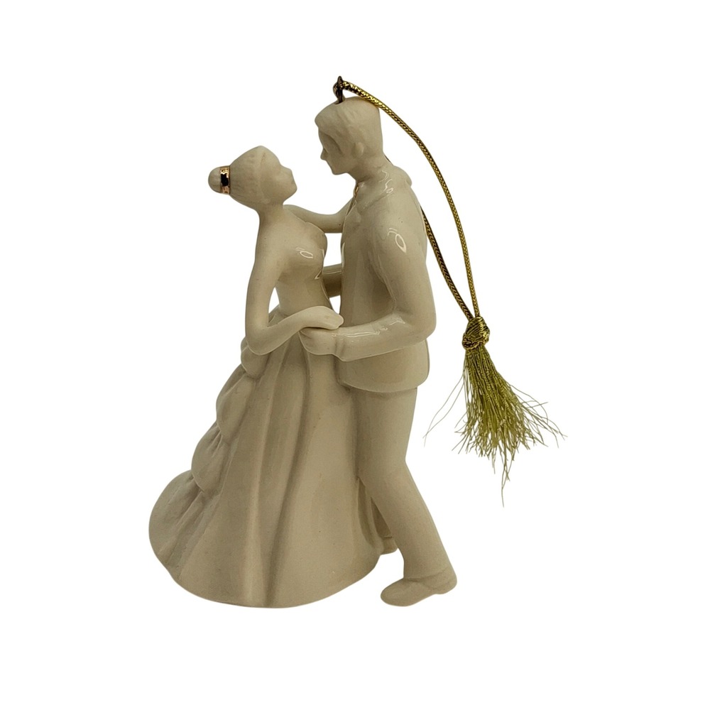 Lenox 2016 "Always and Forever" Bride & Groom Dancing Ornament In Original Box